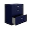 Space Solutions 30 in.W 3 Drawer Lateral File Cabinet for Home/Office, Fits Letter/Legal Sizes, Navy 25073 - alternate 5